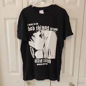 ❌️SOLD❌️ 🧡 BILLIE EILISH: NWT Black Tee Shirt